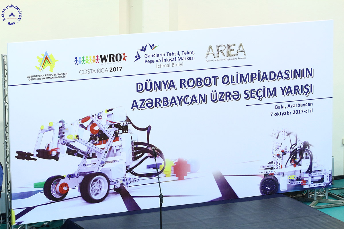 Azərbaycanda İlk Dəfə Olaraq Dünya Robot Olimpiadasının Seçim Yarışı